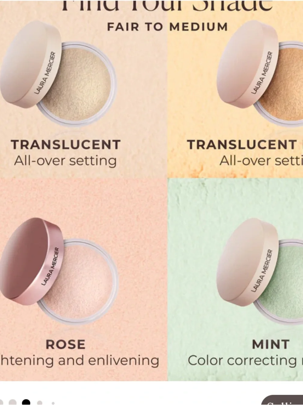 laura mercier Translucent Honey Setting Powder - in Honey 503
